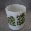 画像5: U.S.A. vintage Fire-king Mug Rose Garden  アメリカヴィンテージ ファイヤーキング ローズガーデン 緑  マグ マグカップ 1977-86's (5)