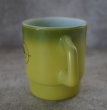 画像3: U.S.A. vintage Fire-king Mug Northwestarn Bank アメリカヴィンテージ  ファイヤーキング ノースウエストバンク 緑・黄緑 マグ マグカップ 1960's (3)