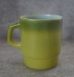画像4: U.S.A. vintage Fire-king Mug Northwestarn Bank アメリカヴィンテージ  ファイヤーキング ノースウエストバンク 緑・黄緑 マグ マグカップ 1960's (4)