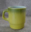画像4: U.S.A. vintage Fire-king Mug Northwestarn Bank アメリカヴィンテージ  ファイヤーキング ノースウエストバンク 緑・黄緑 マグ マグカップ 1960's (4)