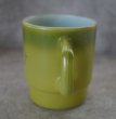 画像3: U.S.A. vintage Fire-king Mug Northwestarn Bank アメリカヴィンテージ  ファイヤーキング ノースウエストバンク 緑・黄緑 マグ マグカップ 1960's (3)
