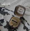 画像1: ENGLAND antique JEWELLERY BOX CASE イギリスアンティーク ジュエリーケース　ジュエリーボックス リングケース アクセサリー 1890-1930's (1)