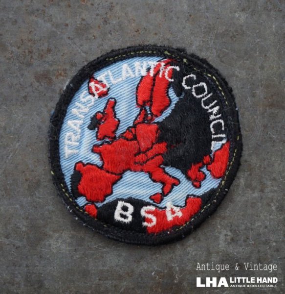 画像1: USA antique PATCH アメリカアンティーク  ヴィンテージ パッチ  ワッペン US 刺繍 ビンテージ 1960-80's  (1)