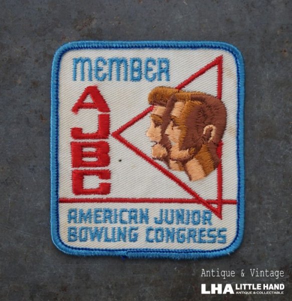 画像1: USA antique PATCH アメリカアンティーク  ヴィンテージ パッチ  ワッペン US 刺繍 ビンテージ 1960-80's  (1)