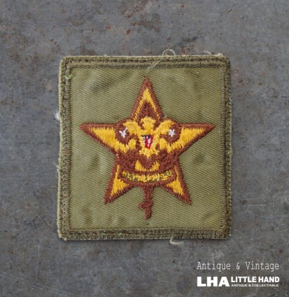 画像1: USA antique PATCH アメリカアンティーク  ヴィンテージ パッチ  ワッペン US 刺繍 ビンテージ 1960-80's  (1)