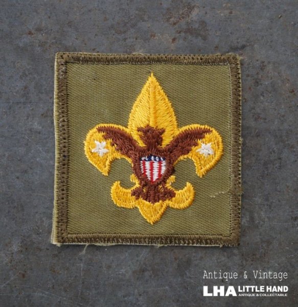 画像1: USA antique PATCH アメリカアンティーク  ヴィンテージ パッチ  ワッペン US 刺繍 ビンテージ 1960-80's  (1)