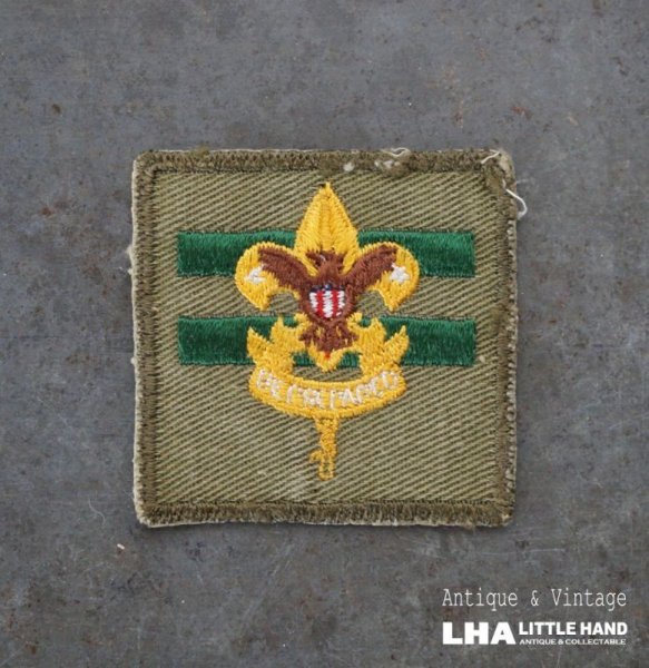 画像1: USA antique PATCH アメリカアンティーク  ヴィンテージ パッチ  ワッペン US 刺繍 ビンテージ 1960-80's  (1)