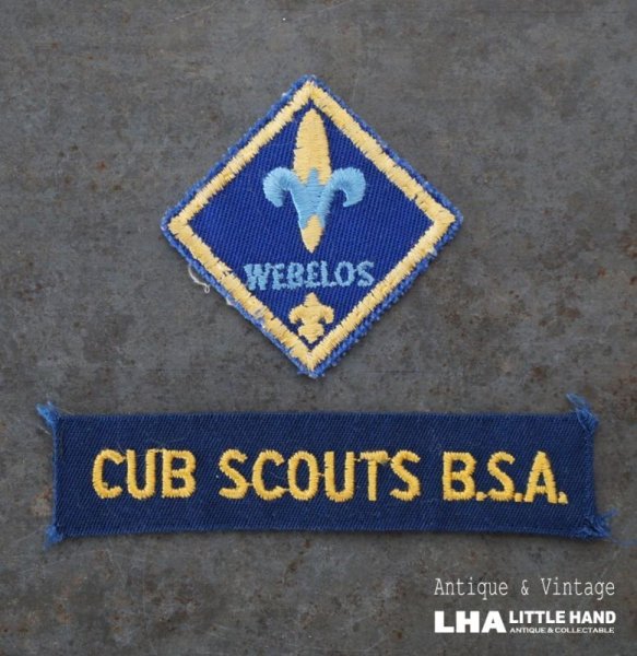 画像1: USA antique PATCH アメリカアンティーク  ヴィンテージ パッチ  ワッペン US 刺繍 ビンテージ 1960-80's  (1)