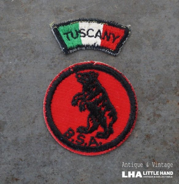 画像1: USA antique PATCH アメリカアンティーク  ヴィンテージ パッチ  ワッペン US 刺繍 ビンテージ 1960-80's  (1)