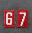 画像2: USA antique PATCH アメリカアンティーク  ヴィンテージ パッチ  ワッペン US 刺繍 ビンテージ 1960-80's  (2)