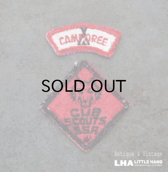 画像1: USA antique PATCH アメリカアンティーク  ヴィンテージ パッチ  ワッペン US 刺繍 ビンテージ 1960-80's  (1)