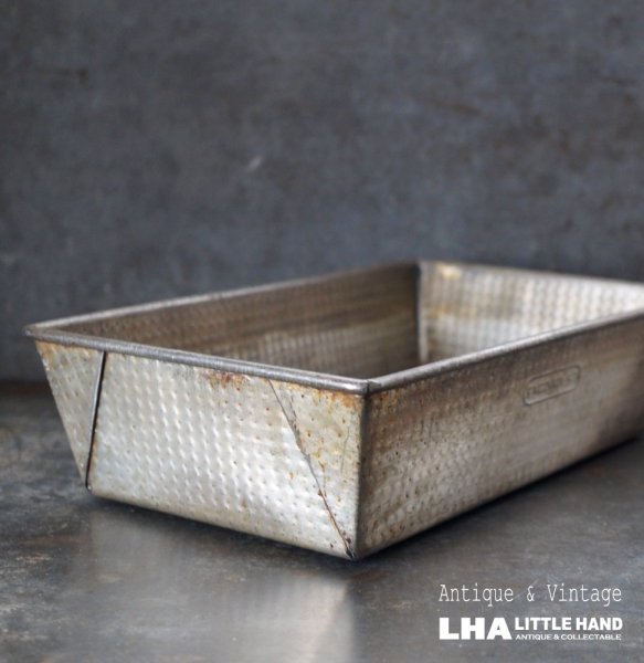 画像1: U.S.A. antique EKCO OVENEX BAKING TIN アメリカアンティーク ブレッドティン ベーキングティン モールド  1940-50's  (1)