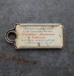 画像3: U.S.A. antique Number Tag アメリカアンティーク ナンバータグ ナンバープレート　キーホルダー 1954's  (3)