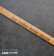 画像2: U.S.A. antique ADVERTISING RULER 12” アメリカアンティーク アドバタイジング 木製ルーラー 広告入り 定規 ヴィンテージ 1940-60's (2)