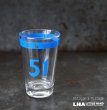 画像1: FRANCE antique PASTIS 51 Glass フランスアンティーク パスティス51 グラス ヴィンテージ 1950's  (1)