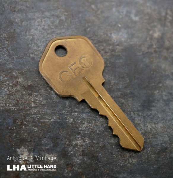 画像1: U.S.A. antique KEY アメリカアンティークキー ヴィンテージキー 鍵 ヴィンテージ 1930-60s (1)