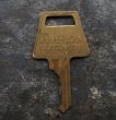 画像2: U.S.A. antique KEY アメリカアンティークキー ヴィンテージキー 鍵 ヴィンテージ 1930-60s (2)