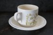 画像4: ENGLAND antique HORNSEA  FLEUR C&S イギリスアンティーク ホーンジー フルール カップ＆ソーサー＆ティープレート・ケーキプレート トリオ  C&S 1970-80's ヴィンテージ コーヒーカップ ティーカップ