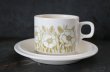 画像3: ENGLAND antique HORNSEA  FLEUR C&S イギリスアンティーク ホーンジー フルール カップ＆ソーサー＆ティープレート・ケーキプレート トリオ  C&S 1970-80's ヴィンテージ コーヒーカップ ティーカップ