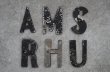 画像2: U.S.A. antique  small  SIGN アメリカアンティーク メタル ミニアルファベット レターサイン 1930-60's (2)