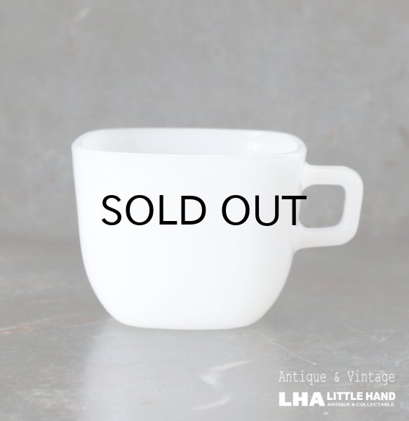 画像1: U.S.A. vintage Glasbake Lipton Soup Mug グラスベイク リプトンスープマグ ホワイト ヴィンテージ 1960's (1)