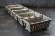 画像2: 【RARE】ENGLAND antique HOVIS BAKING TIN  イギリスアンティーク ホーヴィス ベーキングティン ミニブレッド缶 モールド 型 6連 1930-60's (2)