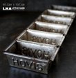 画像1: SALE【20%OFF】【RARE】ENGLAND antique HOVIS BAKING TIN  イギリスアンティーク ホーヴィス ベーキングティン ミニブレッド缶 モールド 型 6連 1930-60's