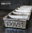 画像1: 【RARE】ENGLAND antique HOVIS BAKING TIN  イギリスアンティーク ホーヴィス ベーキングティン ミニブレッド缶 モールド 型 6連 1930-60's (1)