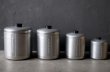 画像3: U.S.A. antique Canister Set アメリカアンティーク アルミ キャニスター 4個セット ヴィンテージ ミッドセンチュリー 1950's (3)