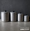 画像1: U.S.A. antique Canister Set アメリカアンティーク アルミ キャニスター 4個セット ヴィンテージ ミッドセンチュリー 1950's (1)