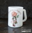画像1: U.S.A. vintage FEDERAL HOLLY HOBBIE Mug フェデラル  マグ ヴィンテージ 1960's (1)