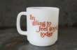 画像4: U.S.A. vintage Glasbake I'm going to feel good today Mug グラスベイク マグ  ヴィンテージ 1960's (4)
