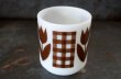 画像5: U.S.A. vintage Glasbake Tulips グラスベイク チューリップ　茶  マグ  ヴィンテージ 1960-70's (5)