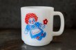 画像2: U.S.A. vintage Glasbake Raggedy Ann & Andy グラスベイク ラガディアン＆アンディ マグ  ヴィンテージ 1960-70's (2)