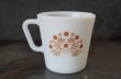 画像4: U.S.A. vintage PYREX Tinne Brown Flower MUG パイレックス タイニーブラウンフラワー マグ  ヴィンテージ 1960-70's (4)