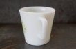 画像3: U.S.A. vintage PYREX Tinne Green Flower MUG パイレックス タイニーグリーンフラワー マグ  ヴィンテージ 1960-70's (3)