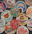 画像2: U.S.A. antique  Milk Bottle Caps アメリカアンティーク ヴィンテージ ミルクボトルキャップ 14枚SET　ミルクキャップ (2)