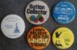 画像2: ENGLAND & U.S.A. antique BADGES 5pcs イギリス&アメリカアンティーク  ヴィンテージ 缶バッジ 5個セット 缶バッチ ビンテージ 1970-90's  (2)