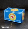 画像1: U.S.A. antique RED CROSS Cotton アメリカアンティーク ジョンソン&ジョンソン コットン 綿  紙箱 バンデイジ ヴィンテージ 1970's  (1)