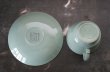 画像8: ENGLAND antique WOOD'S WARE beryl C&S イギリスアンティーク ウッズウェア ベリル カップ＆ソーサー コーヒーカップ ヴィンテージ 1940-60's (8)