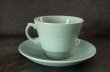 画像3: ENGLAND antique WOOD'S WARE beryl C&S イギリスアンティーク ウッズウェア ベリル カップ＆ソーサー コーヒーカップ ヴィンテージ 1940-60's