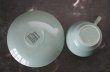 画像10: ENGLAND antique WOOD'S WARE beryl C&S イギリスアンティーク ウッズウェア ベリル カップ＆ソーサー コーヒーカップ ヴィンテージ 1940-60's (10)