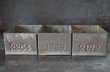 画像3: ENGLAND antique TEA TINS 3pcs イギリスアンティーク ナンバー入 紅茶缶 3個SET サンプル ティン缶 ブリキ缶 1920-30's  (3)