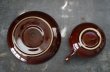 画像8: ENGLAND antique DENBY HOMESTEAD C&S イギリスアンティーク デンビー カップ＆ソーサー ヴィンテージ 1940-60's (8)