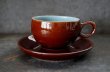 画像2: ENGLAND antique DENBY HOMESTEAD C&S イギリスアンティーク デンビー カップ＆ソーサー ヴィンテージ 1940-60's (2)