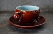 画像3: ENGLAND antique DENBY HOMESTEAD C&S イギリスアンティーク デンビー カップ＆ソーサー ヴィンテージ 1940-60's (3)