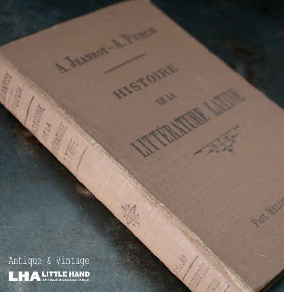 画像1: FRANCE antique BOOK フランス アンティークブック 本 古書 洋書 1848's  (1)