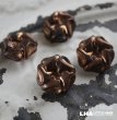 画像1: FRANCE antique BUTTONS フランスアンティーク ボタン 4個セット ヴィンテージ 1950-70's (1)