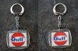 画像2: FRANCE antique FRENCH KEYRING  Gulf フランスヴィンテージ フレンチキーホルダー ヴィンテージ 1960-70's  (2)