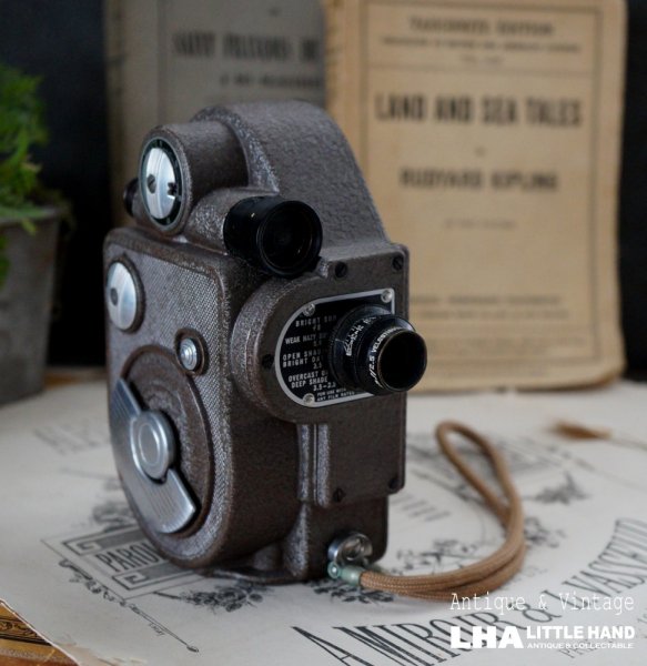 画像1: U.S.A. antique REVERE CAMERA eight 88 CHICAGO アメリカアンティーク リヴェア社 エイト88 ダブル8 動画カメラ ヴィンテージ シカゴ1940's (1)